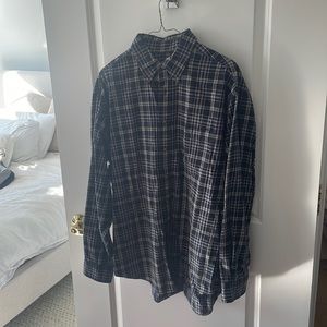 Brooks Brothers blue flannel button down